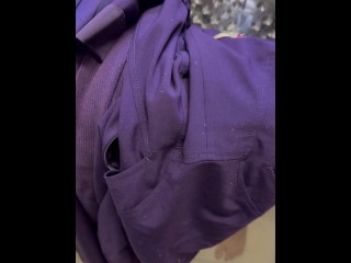 POV: SNIFFING A REAL 26F FLIGHT ATTENDANT’S PUSSY SCENT OFF OF HER DIRTY ✈️ UNIFORM PANTYHOSE