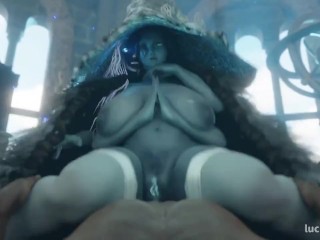 Fill Her Up - Thick Ranni Anal Creampie Squirting and Cumflation [Elden Ring Animation] [TDonTran]