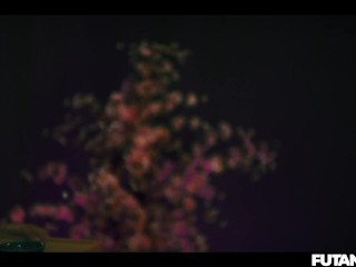 Asian Shemale Creampie - Sexy Girls Agatha Vega & May Thai in Transgender Lesbian Futa Fuck