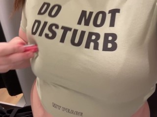 SQUEEZE THERAPY | Visual ASMR - Missy's shopping! Would you buy her this little arrogant top?
