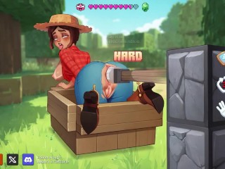 Minecraft Porn Girl Is Cumming and Shaking (She Likes It Hard) | Lovely Craft Piston Trap pt. 8