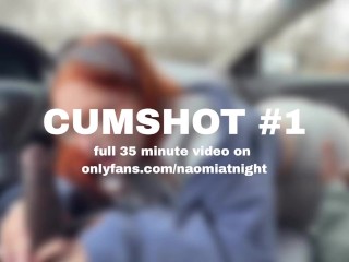 Movie Theater Date With My Nympho Girlfriend - Creampie and Cum on Her Face