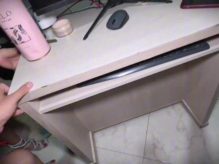 The technician finds a USB drive inside my pussy and I thank him by fucking him/DR.POV-ELEANOR STYLE