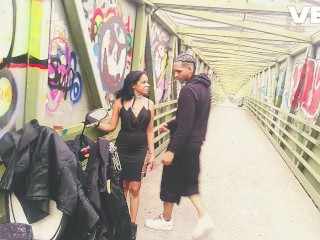 SWINGER COUPLE CAUGHT PUBLIC CAMERA MAN INCLUDED