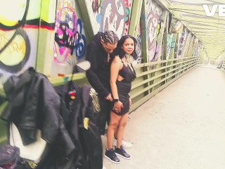 SWINGER COUPLE CAUGHT PUBLIC CAMERA MAN INCLUDED