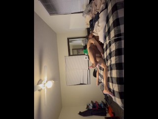 STEP SISTER GETS Cream PIED while parents are GONE