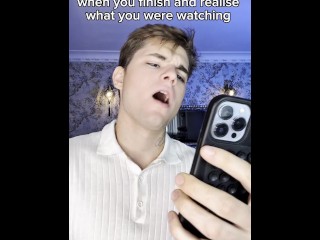 RESANU the Balkan Twink Beats His Cock Like a Bad Boy — TikTok Can’t Handle This 😏💦