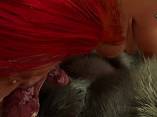 Monster Stable Ep 2 | Ellie The Stable Girl Fucked By 2 Satyrs | Monster Fucking | 3D Animation