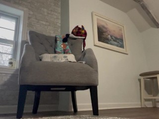 Sweaty feet and big dick stroking