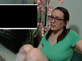 DERPIXON Fandeltales - REACT - MILF Rides Bad Dragon Dildo Watching The Cursed Prince