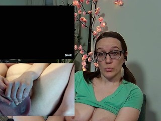 DERPIXON Fandeltales - REACT - MILF Rides Bad Dragon Dildo Watching The Cursed Prince