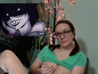 DERPIXON Fandeltales - REACT - MILF Rides Bad Dragon Dildo Watching The Cursed Prince