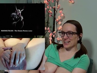 DERPIXON Fandeltales - REACT - MILF Rides Bad Dragon Dildo Watching The Cursed Prince