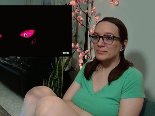 DERPIXON Fandeltales - REACT - MILF Rides Bad Dragon Dildo Watching The Cursed Prince