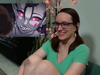 DERPIXON Fandeltales - REACT - MILF Rides Bad Dragon Dildo Watching The Cursed Prince