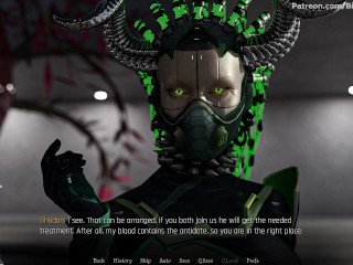 Sexverse #3 Redhead Aloy sucks monster dick and swallows cum (Horizon Zero Dawn)