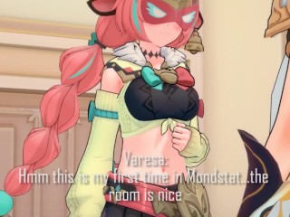 VARESA COW BIKINI FUCK WITH TRAVELER IN MONDSTAT MOTEL