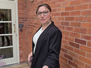 Cum hungry hotel receptionist seduced me as my wife showered in the next room