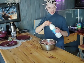 Шашлык из свиньи