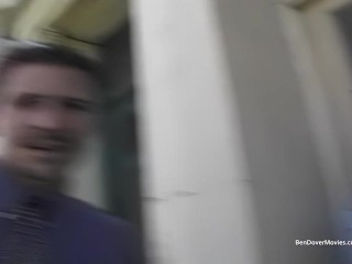 Giggly innocent college students first time porn casting