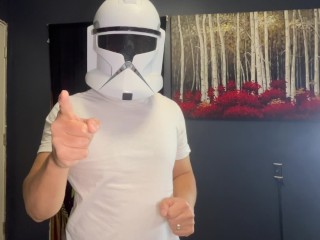 Parody Star Wars Princess Leia Wet Pussy & Facial Cum Cosplay