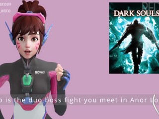 D.Va - Footjob (Redmoa)