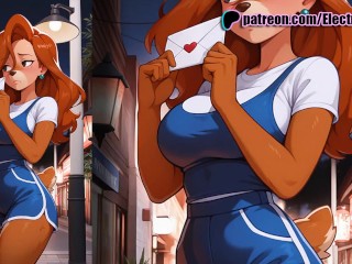 Roxanne from the Goofy Movie fucked raw and dripping
