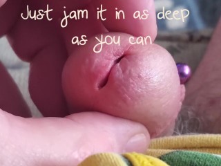 Beautiful Frenum Cock "tongue in peehole please"