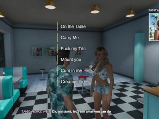 Miami Paradise 3d fucked a sweet saleswoman