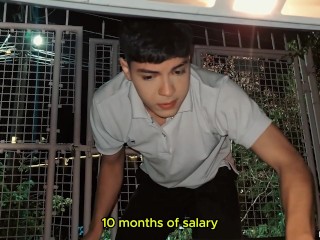 MY FATHER-IN-LAW'S EMPLOYEE FUCKS MY FIANCÉE IN THE ASS ON THE RANCH