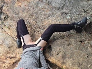 OCEANFRONT (CLIFFSIDE) SEX ON THE EDGE OF CALIFORNIA