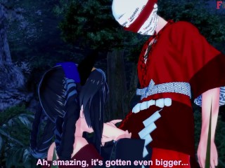 Rias Gremory kimono temple fucked | HS DXD NTR madnees E9 |Full & POV on patreon: Fantasyking3