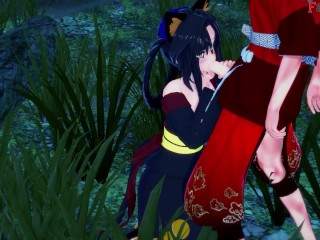 Rias Gremory kimono temple fucked | HS DXD NTR madnees E9 |Full & POV on patreon: Fantasyking3