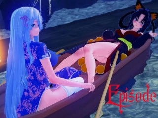 Rias Gremory kimono temple fucked | HS DXD NTR madnees E9 |Full & POV on patreon: Fantasyking3