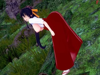 Rias Gremory kimono temple fucked | HS DXD NTR madnees E9 |Full & POV on patreon: Fantasyking3