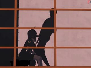 Rias Gremory kimono temple fucked | HS DXD NTR madnees E9 |Full & POV on patreon: Fantasyking3