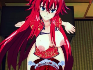 Rias Gremory kimono temple fucked | HS DXD NTR madnees E9 |Full & POV on patreon: Fantasyking3