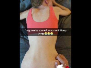 Cheating Amateur Yoga MILF Fucks Fitness Instructor On Snapchat - Cucked And Creampied