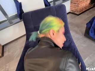 Backstage. Warming up tight holes before shooting REAL PORN! Fucked 3 teen models in 1 time