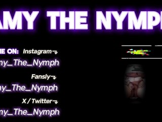 I am sweet and I give it to myself really hard!