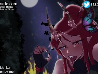 [SFW ASMR] Saved By A Lewd Oni Ninja! [F4M] [Roleplay]