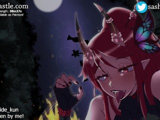 [SFW ASMR] Saved By A Lewd Oni Ninja! [F4M] [Roleplay]