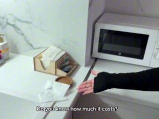 The landlady hasn't had sex in a long time. I have to solve the riddle or give her the money.