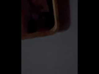 Kandi sucks off Kane and try’s to deepthroat in the mirror