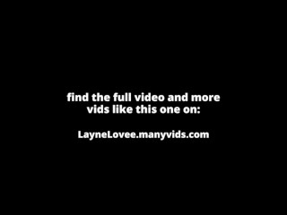 CEI Stroking, Edging and Eating Our Cum Together - full vid on LayneLovee Manyvids!