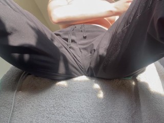 Making my hairy pussy squirt twice in a row 💦💦 SUPER creamy masturbation with Nessa Ryans