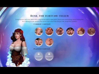 What A Legend #167 - Rose, The Fortune Teller - Double Boobjob By MissKitty2K
