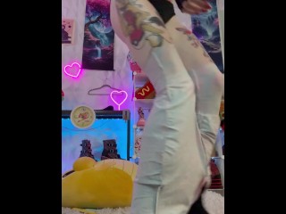 Karmakttn ASMR Affirmation! Sensual syrup tease solo ! Trans btw