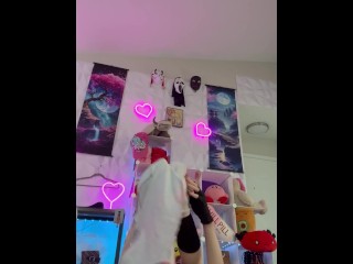 Karmakttn ASMR Affirmation! Sensual syrup tease solo ! Trans btw