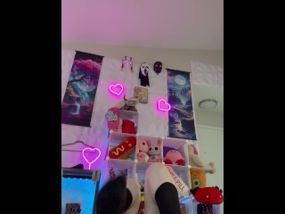 Karmakttn ASMR Affirmation! Sensual syrup tease solo ! Trans btw